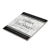 60エレガントth 75th Diamond結婚's Anniversary タイル (側面)