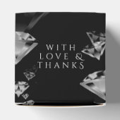 60エレガントth 75th Diamond結婚's Anniversary フェイバーボックス (上部)