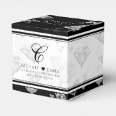 60エレガントth 75th Diamond結婚's Anniversary フェイバーボックス (裏面サイド)