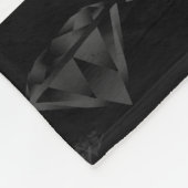 60エレガントth 75th Diamond結婚's Anniversary フリースブランケット (角)