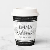 60エレガントth 75th Diamond結婚's Anniversary 紙コップ (裏面)