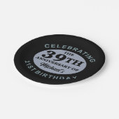 60カスタム番目の誕生日ユーモア ペーパープレート (アングル)