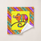 60カメレオンタオルSET バスタオルセット (ウォッシュタオル)