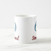 60センセーショナル誕生日 コーヒーマグカップ (中央)