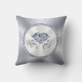 60パーソナライズされた番目の誕生日お母さん、友人 クッション (裏面)