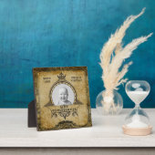 60パーソナライズされた番目の誕生日ヴィンテージ写真テンプレート フォトプラーク (インサイチュ)