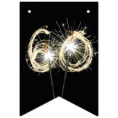 60パーティースパーカーズオンブラック バンティングフラッグ (第1の旗)