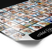 60フォトコラージュあいさつ文の写真の拡大 フォトプリント            (角)