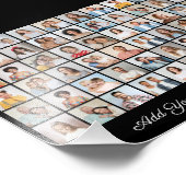 60フォトコラージュあいさつ文の写真の拡大 フォトプリント (角)