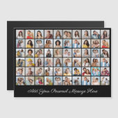 60フォトコラージュあいさつ用磁気カードの追加 (正面/裏面)