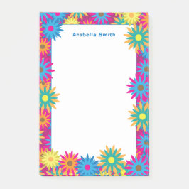 60モダン年代フラワーパワーヒッピー ポストイット