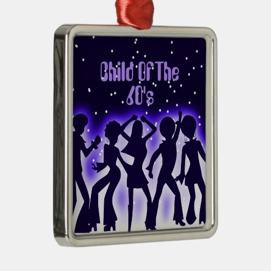 60代の紫の子 メタルオーナメント (右)