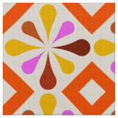 60代振り回すわー！レトロ布 ファブリック (クローズアップ)