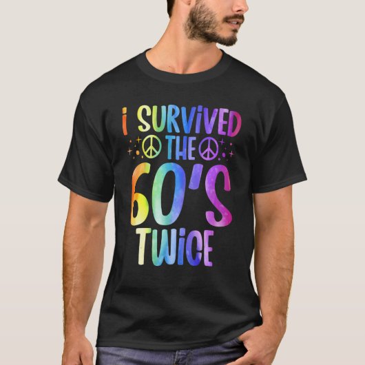 60代生き延びの2回70代70代 Tシャツ (正面)