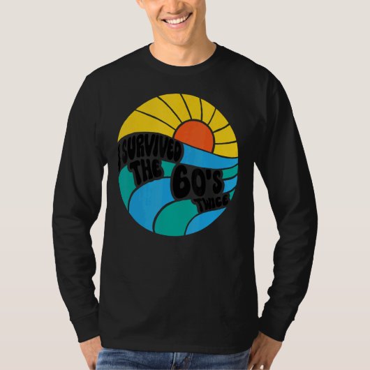 60代生き延びの2回70代70代 Tシャツ (正面)
