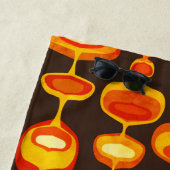 60代70代のレトロなパタモダンーン・タオル ビーチタオル (インサイチュ)