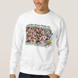60以上のCollage Sweatshirt、背面BLASA付き スウェットシャツ