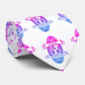 60伝統的ダイヤモンド60結婚周年 ネクタイ (ロール)