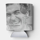 60個の気球 | 写真60th誕生日パーティー 缶クーラー (裏面)