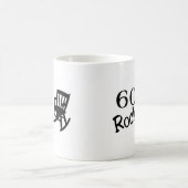 60個の石(ロッカー) コーヒーマグカップ (中央)