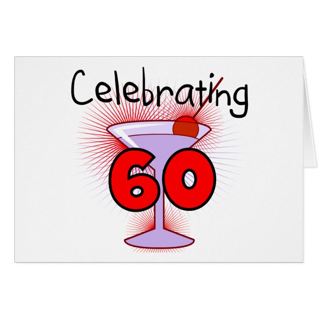 60個のTシャツおよびギフトを祝うカクテル (正面横)