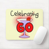 60個のTシャツおよびギフトを祝うカクテル マウスパッド (マウス)