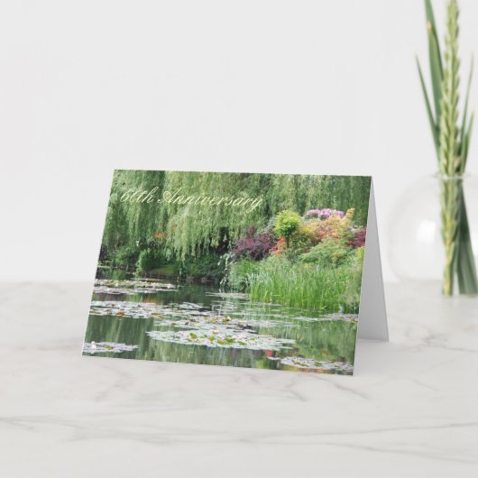 60周年おめでとうカード カード (正面)