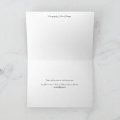 60周年おめでとうカード ビーチの海岸 カード (内部)