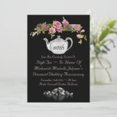 60周年お茶会招待状 招待状 (スタンド正面)