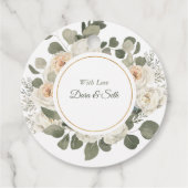 60周年エレガントメッセージカード フェイバータグ (裏面)