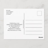 60周年ジャマイカトリニダード葉書 ポストカード (裏面)