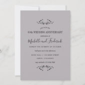 60周年ダイヤモンドアニバーサリー パーティー招待状 招待状 (正面)