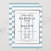 60周年ダイヤモンドウェディングアニバーサリー クラシックアートデコ 招待状 (正面/裏面)