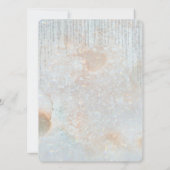 60周年ダイヤモンドウェディングアニバーサリー セルestial Chic 招待状 (裏面)