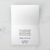 60周年ダイヤモンドハート(写真用) カード (内部)