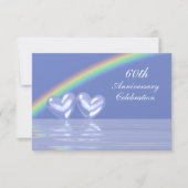 60周年ダイヤモンドハート 招待状 (正面)