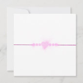 60周年ダイヤモンド結婚記念日パーティー招待状 招待状 (裏面)