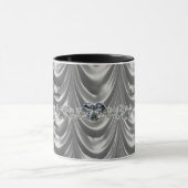 60周年ダ結婚イヤモンドハート マグカップ (中央)