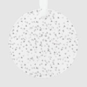 60周年ハートのコンフェッティ オーナメント (裏面)