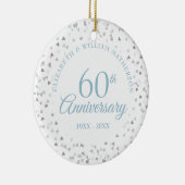 60周年ハート紙吹雪 セラミックオーナメント (右)