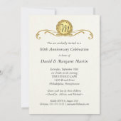 60周年パーティの招待状ヴィンテージ 招待状 (裏面)