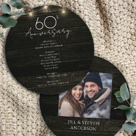 60周年パーティー　ラスティックウッドライト メニュー