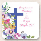 60周年修道女修道院 コースター (正面)