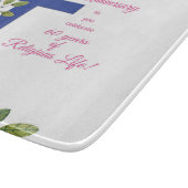 60周年修道院、宗教生活クロス カッティングボード (角)