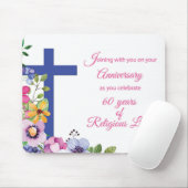 60周年修道院、宗教生活クロス マウスパッド (マウス)