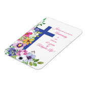 60周年修道院、宗教生活クロス マグネット (左側)