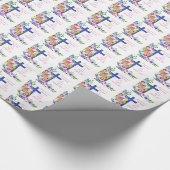 60周年修道院、宗教生活クロス ラッピングペーパー (角)