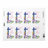 60周年修道院、宗教生活クロス ラベル (フルシート)