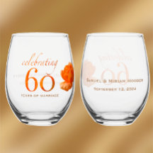 60周年結婚桃のカスタマイズバラ贈り物