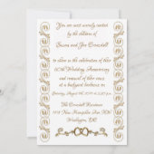 60周年結婚記念日お祝い 招待状 (裏面)